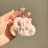 Llavero con colgante de ardilla para hombre y mujer, bonito adorno para bolso de pareja, broche de dibujos animados, muñeco de peluche, juguete al por mayor