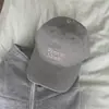 Gorra de béisbol azul con letras estilo coreano para mujer, modelo nuevo de nicho para primavera y verano, protección solar, circunferencia de cabeza grande, gorra de pico adelgazante