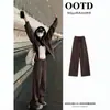 Conjunto de Otoño para Mujer 2026 Nuevo Estilo Sudadera Deportiva Chaqueta Casual Principios de Otoño Estilo Coreano Conjunto Completo con un Toque de Alta Gama