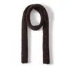 Bufanda Decorativa de Cachemir Estilo Nuevo para Mujer 100% Cachemir Puro Puntos de Color Protección Cálida para el Cuello Gasa Puntiaguda Polaina Redonda Pequeña para el Cuello
