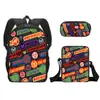 Llegada Nueva Transfronteriza Spider-Man Mochila Escolar Set de Tres Piezas Estuche de Lápices de Dibujos Animados Bolso Pequeño Mochila de Gran Capacidad