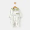 Macacão de Verão para Bebê Algodão Ice Oxygen Masculino e Feminino Roupa Fina de Verão com Ar Condicionado para Bebê Roupa de Engatinhar para Recém-Nascido