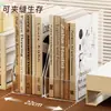 Suporte para Armazenamento de Arquivos, Suporte Transparente Simples e Moderno para Pastas de Escritório, Armazenamento de Livros para Mesa de Estudo em Casa