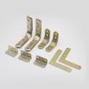 Soportes de Esquina de Hierro en Forma de T Recubiertos de Color, Sujetadores de Ángulo de Hierro para Muebles, Piezas de Conexión y Fijación de Ferretería para Muebles, Soportes de Esquina