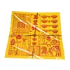 Papel de Queimar Dinheiro Yuhuang Quatro em Um: Condutor de Carroça, Soldados, Cavaleiros, Comida e Suprimentos, Dinheiro Sacrificial, Papel Amarelo Espesso, Papel Moeda, Papel de Polpa de Bambu