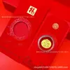 Adesivo de Telefone de Ouro Puro 999 com Envelope Vermelho, Gato da Sorte e Decoração Dourada para Presentes de Boa Sorte, Atacado