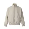 Mdag Chaqueta Gruesa de Lana de Cordero con Forro Polar Estilo Retro Americano Cuello Alto Ropa de Abrigo de Algodón Invierno Casual Simple Estilo Pareja