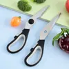 Tijeras de Cocina Personalizadas para Uso Doméstico, Acero Inoxidable, Venta al por Mayor desde el Fabricante, Tijeras Multiusos para Alimentos, Tijeras Desmontables para Huesos de Pollo