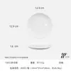 Tazas y Platillos de Porcelana Reforzada de Alta Temperatura Color Blanco Puro Estilo Europeo para Café y Té con Impresión de Logo para Hoteles y Restaurantes, Disponibles en Varios Tamaños y Capacidades