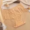 Xiaotianer sexy encaje sin costuras cintura media talla grande chica gordita ropa interior de mujer cómoda sin costuras calado ventas directas de fábrica