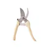 Tijeras de Podar de Acero Inoxidable, Tijeras de Jardín Tipo Codo Ahorradoras de Esfuerzo, Tijeras de Podar de Mango Largo para Recoger Flores y Frutas, Herramientas de Jardinería