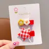 Pinzas para el pelo de tela para niños que no dañan el pelo, Lindos pasadores para bebé niña, Pinzas para el pelo súper adorables para bebés, Accesorios para el pelo