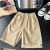 2025 nueva ropa de verano para niños, pantalones cortos de algodón sencillos para niños y niñas, pantalones casuales, pantalones para niños, generación al por mayor