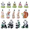 Artículo de Venta Caliente Curación de Animalitos Pequeños Festival del Bote del Dragón Zongzi Pequeños Parche Bordado Respaldo Autoadhesivo Bolsas Ropa Agujero Reparación Accesorios