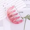 Massajador de Resina Cabeça de Cinco Dentes Garra de Massagem Saúde Dragagem Meridianos Pente Massagem Facial Artefato Escova Meridianos do Couro Cabeludo
