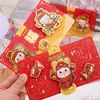 Envelopes Vermelhos de Ano Novo Atacado Novos Criativos Divertidos Folha de Ouro Envelopes de Dinheiro da Sorte Alto Valor 2026 Cheios de Bênçãos Envelopes Vermelhos