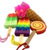 Forma de Fruta Colorida Niños Baño Bola de Baño Esponja de Baño Frote de Baño Toalla de Baño Flor de Baño Frote de Baño