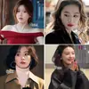 Pendientes de Plata de Ley S925 en el Mismo Estilo que Liu Yifei, Pendientes de Aro Grandes Lisos Plateados Metálicos para Mujer, Nuevo Modelo 2025 con un Toque de Alta Gama