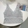 Renda de Verão Costas Bonitas Ultra-Fino Pequeno Alça Fina Roupa Íntima com Bojo Colete Tubinho Roupa Externa Sexy Envolto no Peito Íntimos para Mulheres