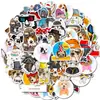 Compra Directa Transfronteriza Más Vendidos 50 Piezas de Pegatinas Variadas de Perros Pequeños con Graffiti Mixtos, Pegatinas de Cachorro Vaquero Mágico Sin Repetir