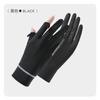 Guantes de Protección Solar para Mujer, Malla de Palma de Verano Anti-UV, Elásticos, Transpirables, Pantalla Táctil, Guantes de Seda de Hielo para Conducir y Ciclismo
