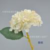 Pintura al óleo hortensia rama única tamaño pequeño estilo europeo bolsillo hortensia venta caliente transfronteriza arreglo floral guirnalda de Navidad diseño de salón de bodas