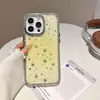 Funda para Teléfono Móvil tipo Móvil de Estrella de Diamante Cortado con Láser por Ambos Lados Adecuada para Apple 16Promax Gama Alta 15 Agujeros Grandes 12 Moderna Funda Protectora