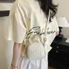 Bolso cuadrado pequeño de lunares de nicho súper popular para mujer, nuevo de verano 2026, mini versátil exquisito, bolso de hombro y cruzado casual