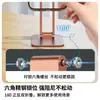 Soporte para teléfono plegable magnético de metal completo, diseñado para transmisiones en vivo, con ángulo ajustable y soporte de escritorio estable