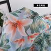 Tela de gasa georgette estampada 75D estilo bohemio para puesto de arena vestido de verano con falda amplia vestido maxi súper etéreo