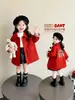 Gabardina para Niña Primavera y Otoño 2026 Nueva Moda Elegante Abrigo para Bebé Niña Ropa de Otoño para Niños Estilo Coreano Dibujos Animados