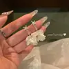 Pendientes de Borla con Forma de Estrella de Mar, Concha y Pétalo Estilo Resort para Mujer, Pendientes de Atmósfera Única de Nicho, Nueva Joyería para Orejas 2026