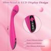 Mia g Punto Pantalla Digital Vibración de 9 Frecuencias Silicona Carga Magnética Masaje Femenino Av Stick Juguete Sexual Mayoreo