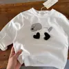 Camiseta de manga larga para niños 2026 primavera y otoño ropa infantil para niños, diseño de cachorro, camiseta a rayas para bebé y niño pequeño, prenda básica moderna