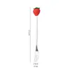 Tenedor cuchara de fruta de acero inoxidable transfronterizo de dos piezas, tenedor cuchara de dibujos animados creativos, cuchara para mezclar café, tenedor cuchara de postre, regalo