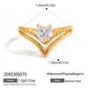 Anillos de Zirconia Europeos y Americanos Jieding, Joyería de Acero de Titanio que No se Desvanece, Anillos de Acero Inoxidable, Anillos de Acero de Titanio Transfronterizos que No se Desvanecen