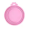 Tapa de Silicona para Conservación Fresca Tapa para Lata de Cachorro Mascota Comida para Gato y Perro Tres en Uno Disponible Suministros para Mascotas Grado Alimenticio