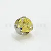 Brincos de titânio G23 com garra oca cravejados de zircônia cabeça F-136 titânio três garras Super Flash 5A acessórios para piercing
