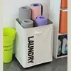 Cesta de Armazenamento para Tapete de Yoga com Rodas, Armazenamento Móvel de Equipamentos Esportivos Fitness, Prateleira Multifuncional à Prova de Poeira para Casa