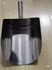 Pala de acero inoxidable 316L, pala de material, pala para hielo, boca semi-redonda, pala para medicina en polvo, boca cuadrada, fondo plano, forma curva, disponible en varios tamaños para fábricas farmacéuticas