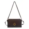 Bolso de Cadena Retro de Moda para Mujer Otoño e Invierno 2025 Nuevo Color Sólido Versátil Hombro Axila Elegante Bolso Cruzado