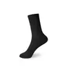 Calcetines de algodón puro para hombre hasta la pantorrilla, transfronterizos, antibacterianos 10A, antideslizantes, antipelusas, negros, absorbentes de sudor, resistentes al olor, calcetines deportivos