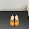 Sapatos de Couro para Meninas 2026 Verão Outono Novo Estilo Brincalhão Exquisito Mary Jane Sapatos de Princesa Tira Cruzada Antiderrapante Sapatos de Ferradura