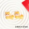 Nuevo Dibujo Animado Lindo Brillante Año del Caballo Buena Suerte Accesorios de Resina DIY Llavero Colgante de Dibujo Animado Lindo