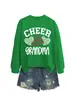 CHEER suéter cómodo holgado talla extra para mujer estampado de leopardo con patrón de corazón comercio exterior transfronterizo Amazon venta al por mayor