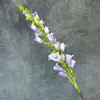 Flores artificiais de alta qualidade, como a Flor Sino dos Ventos de Galho Alto, para decoração de casa, arranjos de casamento e adereços. Atacado de ornamentos de flores artificiais transfronteiriços