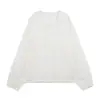 ALINDM Blusa Holgada Adelgazante Talla Grande para Mujeres Talla Grande, Verano Delgado 200 Protección Solar Camisa Chaqueta de Manga Larga