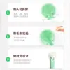 Hao Yibei Cepillo Portátil de Silicona para Botellas Cepillo de Limpieza para Bebés Cepillo para Tazas de Viaje Cepillo Plano Flexible para Limpieza