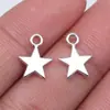 12X10Mm 0.4g Multicolor Joyería Accesorios DIY Mayoreo Sol, Luna y Estrellas Colgante Estrella Pequeña