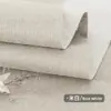 Tecido de sofá tecido grosso antigo lona linho espessado toalha de mesa de linho almofada cortina de algodão linho liquidação